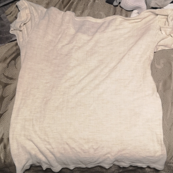 Italian undershirt, beige, men's large - Picture 2 of 2